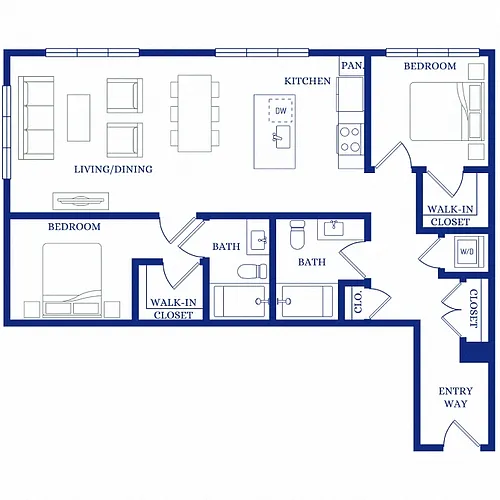 Floor plan B3