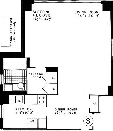 1st image of 245 E 19th St APT 3S