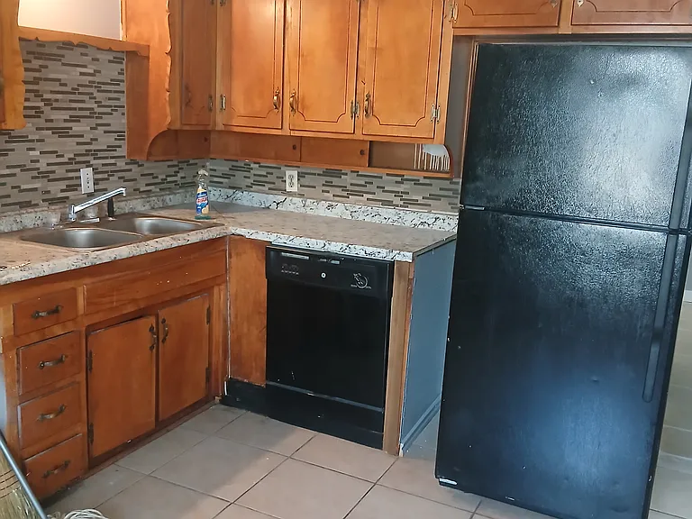 Partial picture of kitchen area
