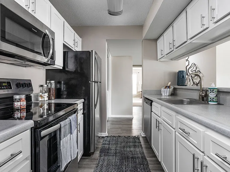 Kitchen with Stainless Steel Appliances
