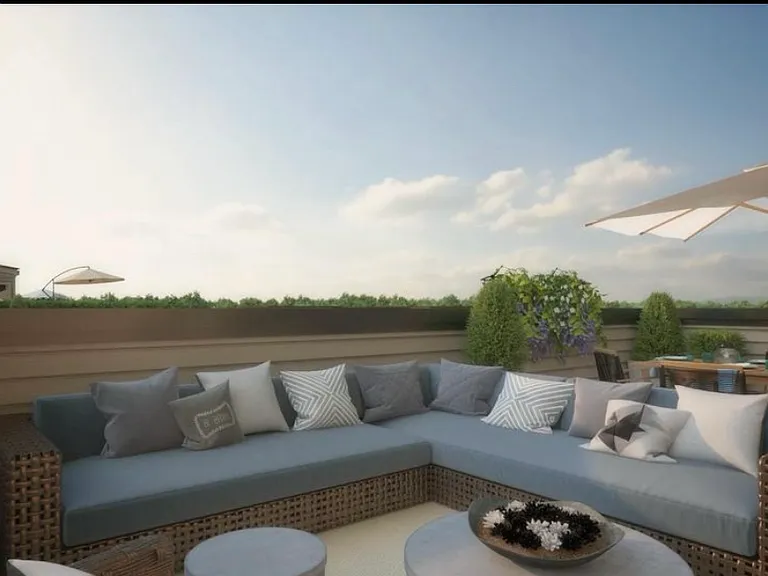 private rooftop terrace