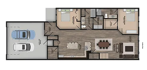 Floor plan The Retreat - Loft