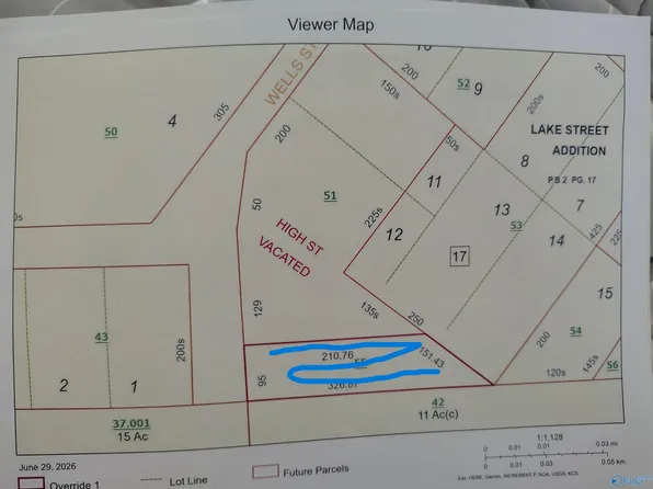 0.59 Acres Wells St, Mentone, AL 35984