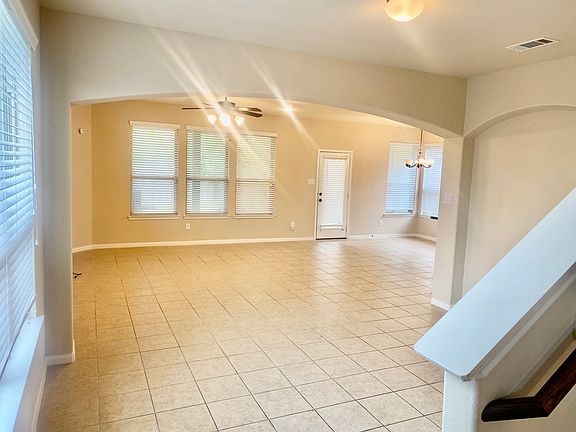 Open layout living room