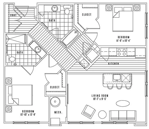 Floor plan B4