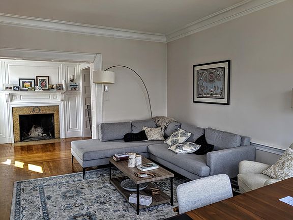 living room/ dining room /fireplace