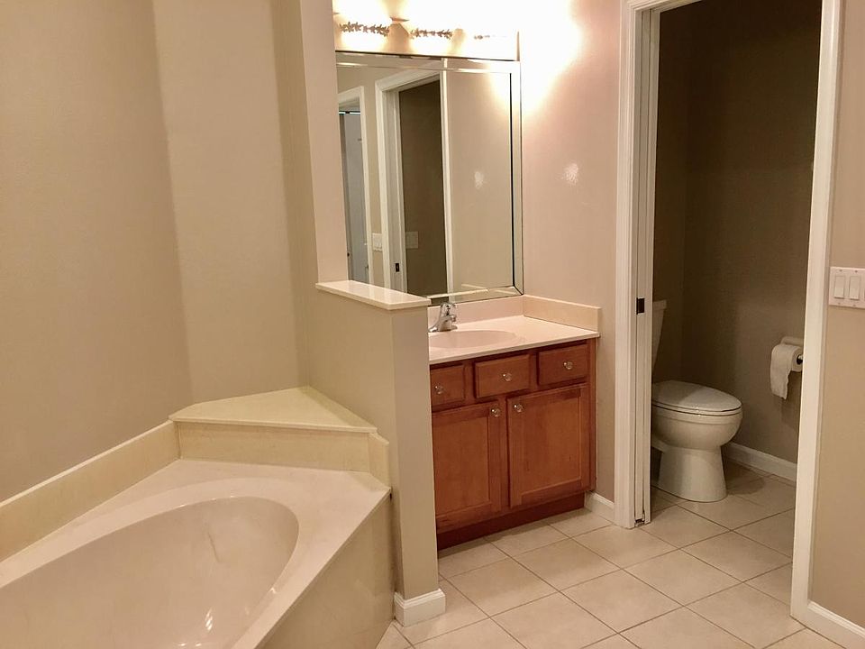 Master Bathroom 2nd sink, water closet with pocket door