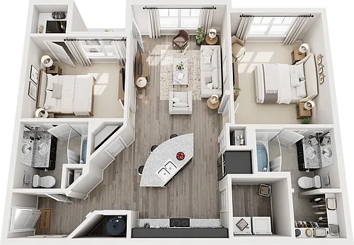Floor plan 2B