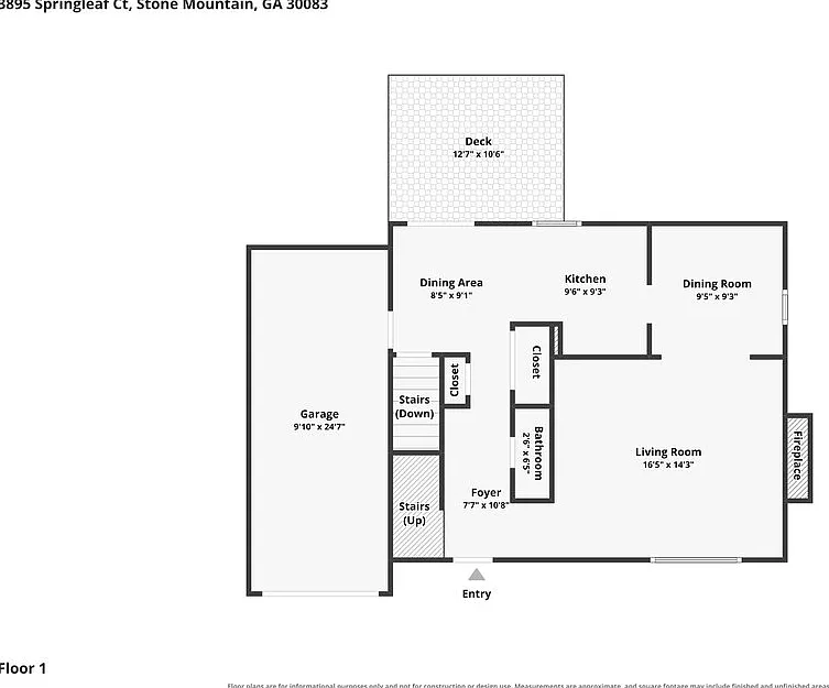 4 bed, 2.5 bath, 1344 sqft, $1,860 — Photo 3