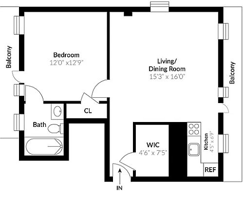 2nd image of 1 University Pl APT 22H