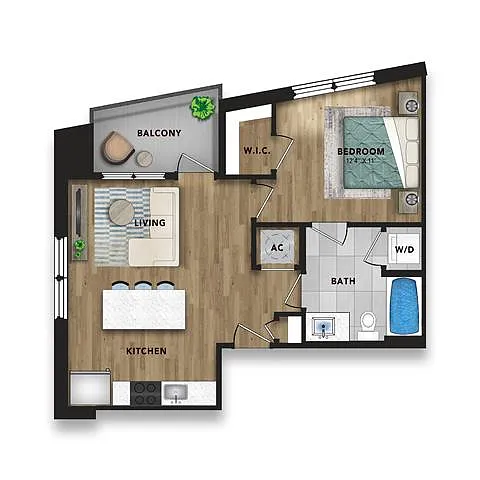 Floor plan A1