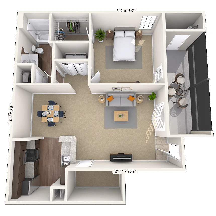 Floor plan Braxton