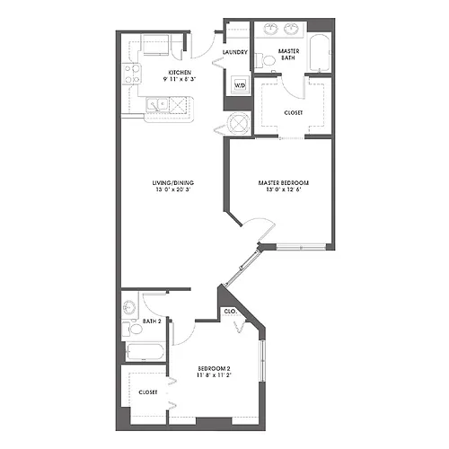 Floor plan Hillsboro Platinum