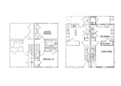 Floor plan 2 Bedroom