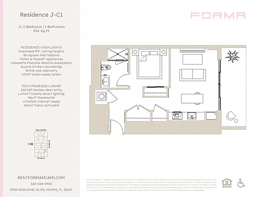 Floor plan J-C1