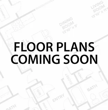 Floor plan 1 Bedroom - 1 Bathroom