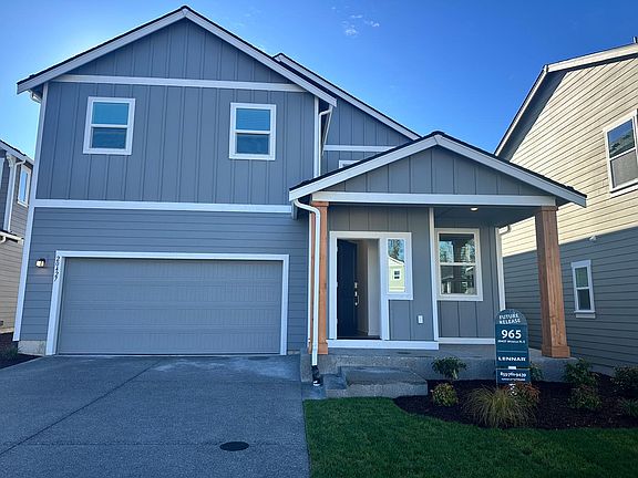 Modern farmhouse elevation