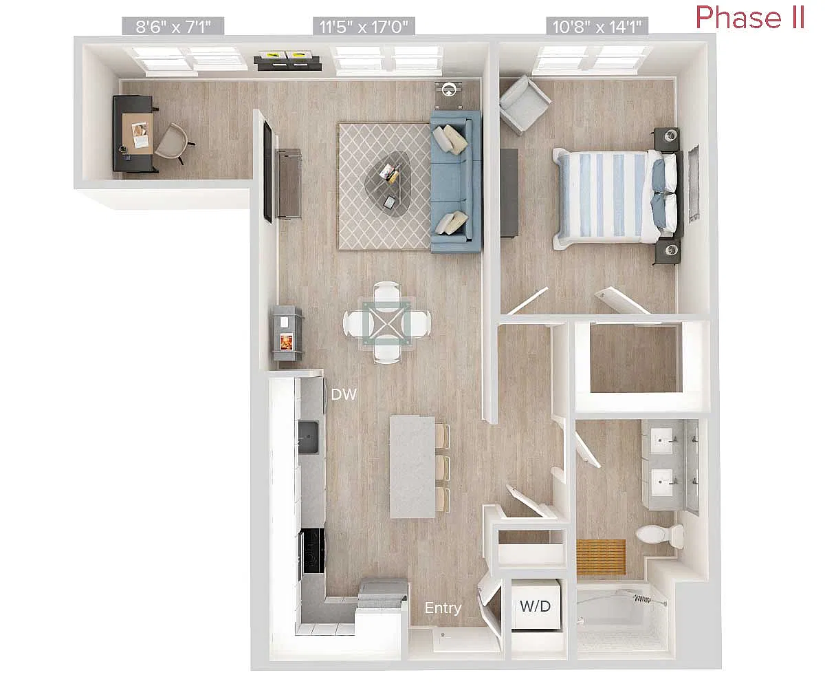 Floor plan A11U