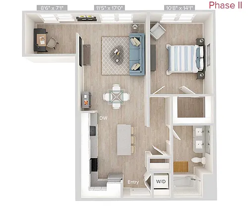 Floor plan A11U