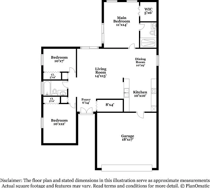 3 bed, 2.0 bath, 1345 sqft, $3,615 — Photo 2