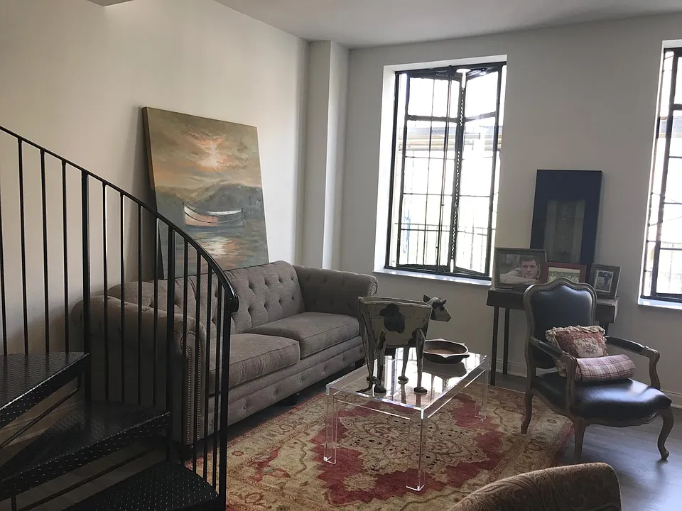 Downstairs living area