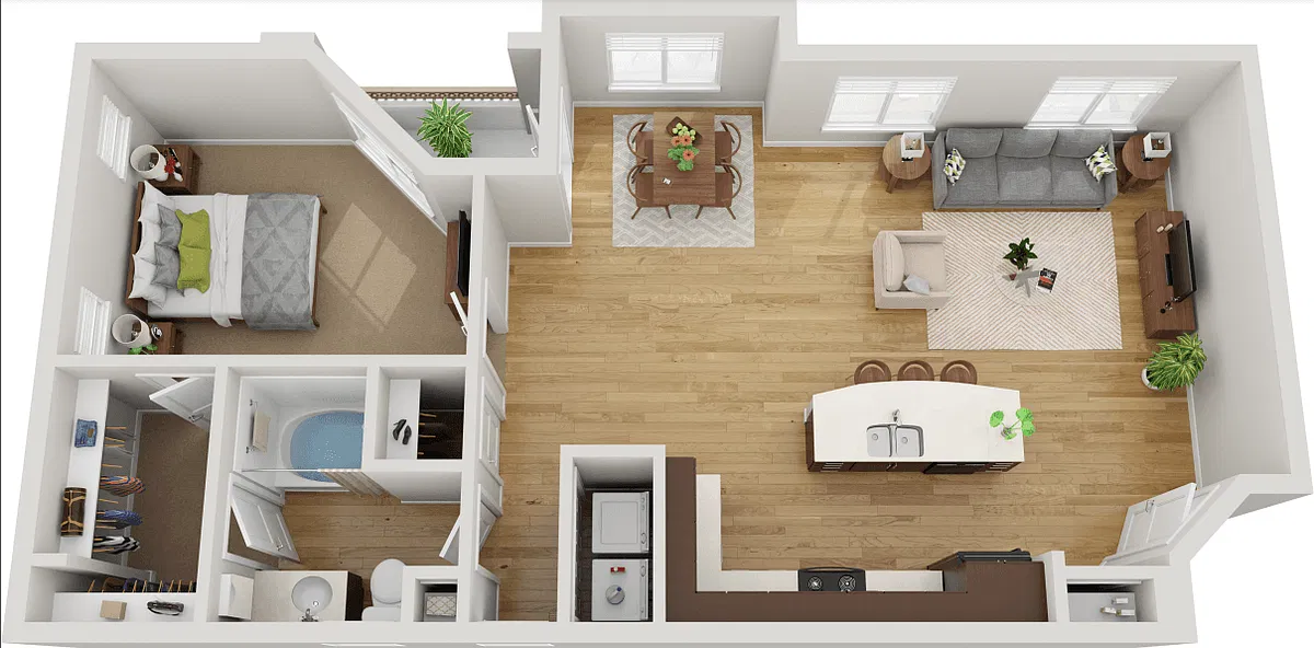 Floor plan Vashon
