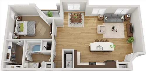 Floor plan Vashon