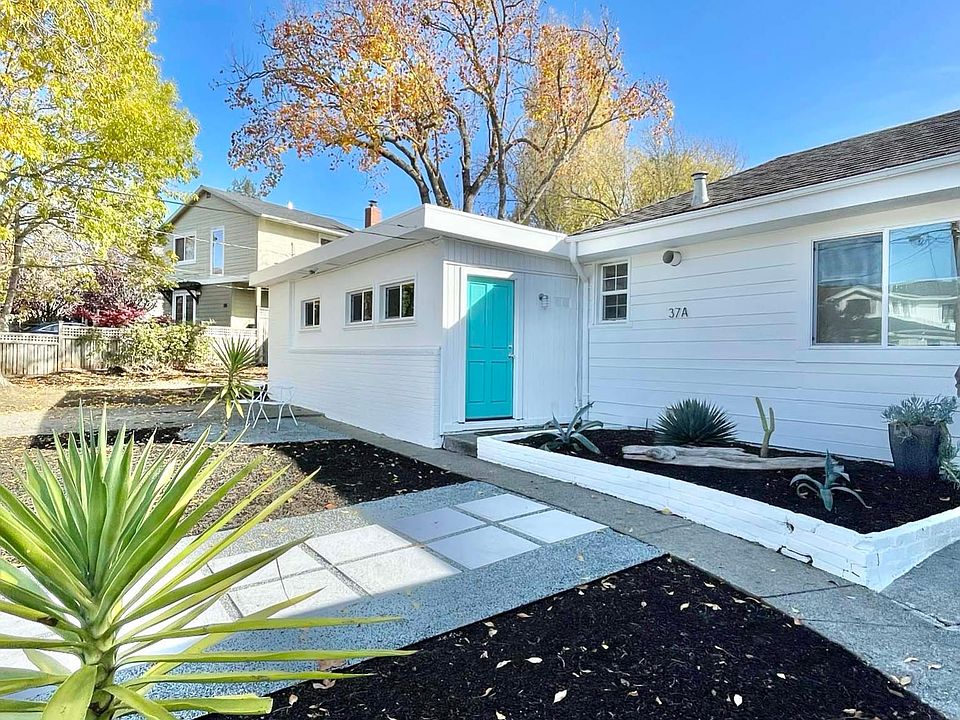 Rental is the left side of this single-family home with ADU.