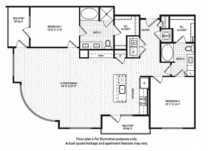 Floor plan B7