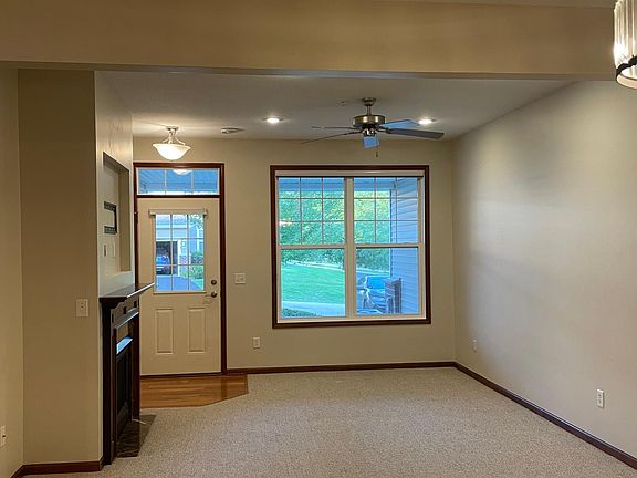 Living room, front entrance