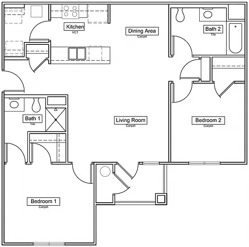 Floor plan B1