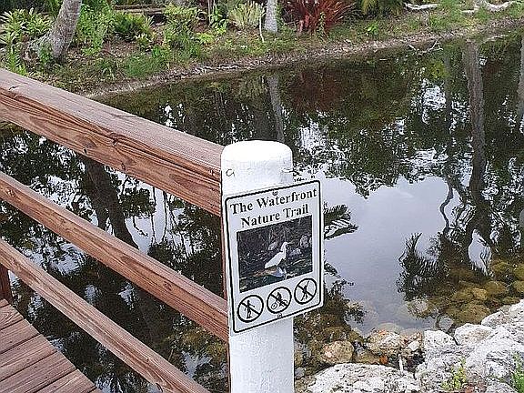 Walkway to boatslips