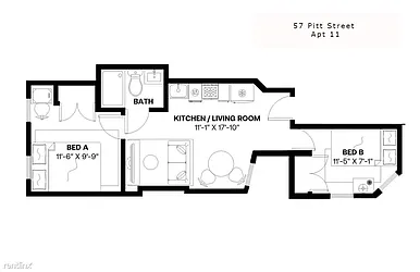 Rented by The Downtown LLC