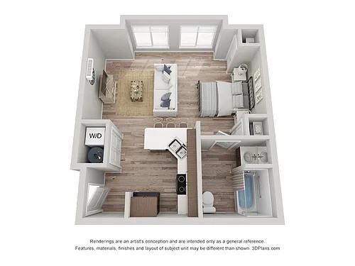 Floor plan Studio