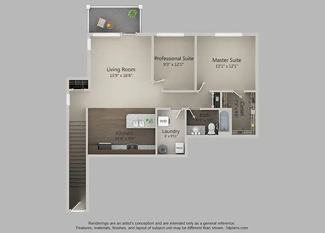 Floor plan D3alt