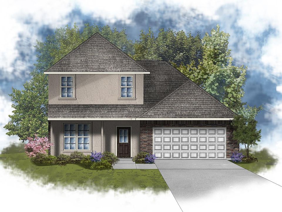 Willowbrook III B - Front Elevation - Open Floor Plan