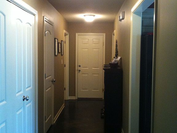 Hall (kitchen on right)