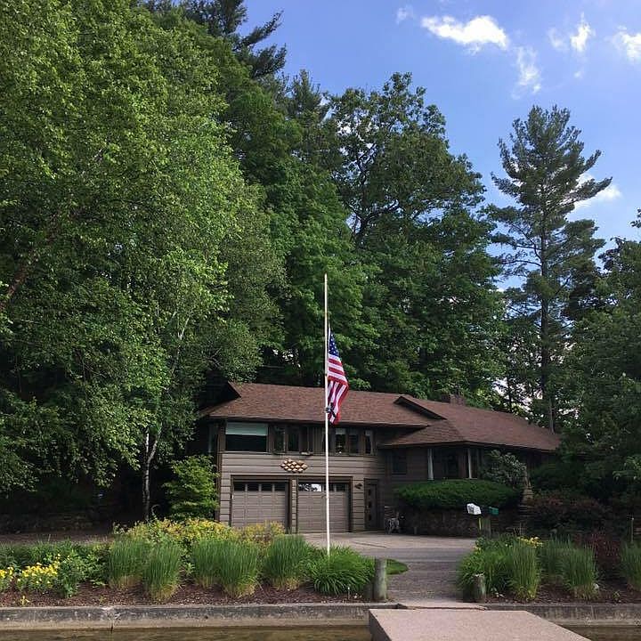 View from the pontoon boat