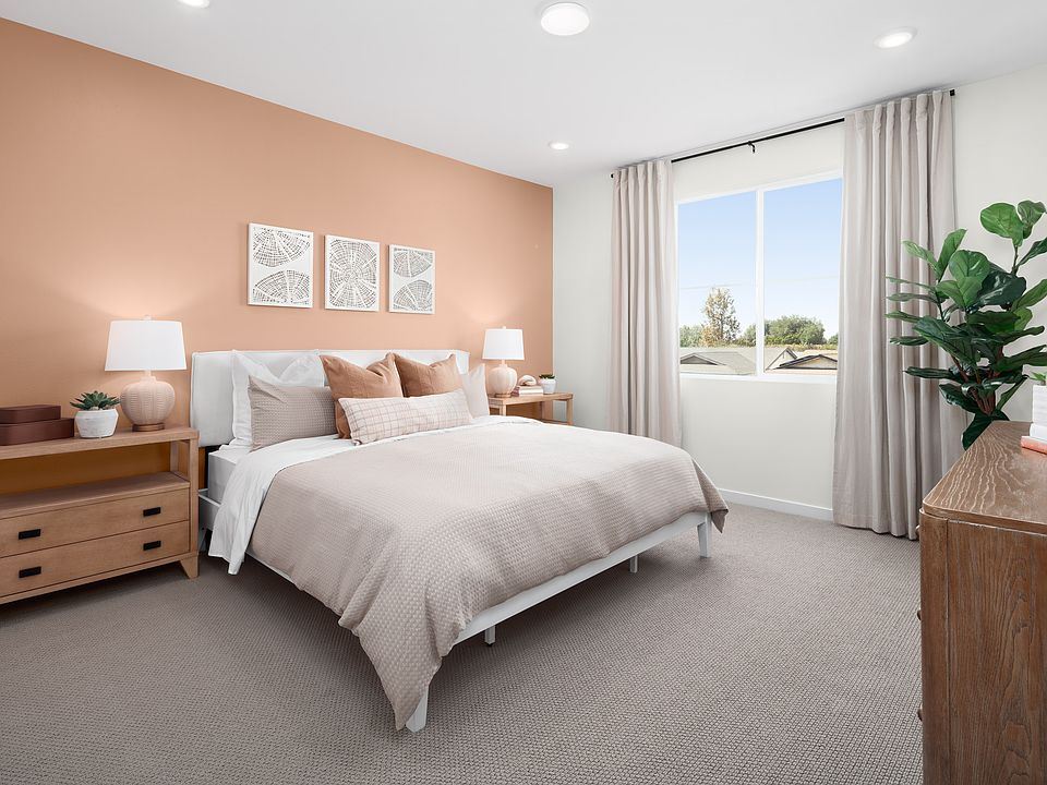 Plan 1 Model Home Primary Bedroom
