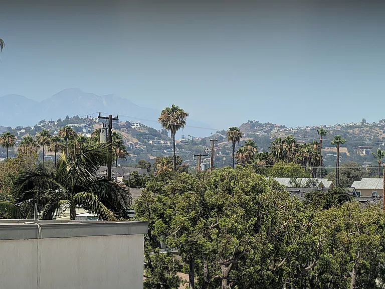 View of the mountains!