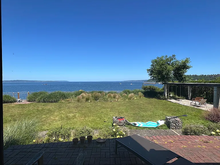view from the living room