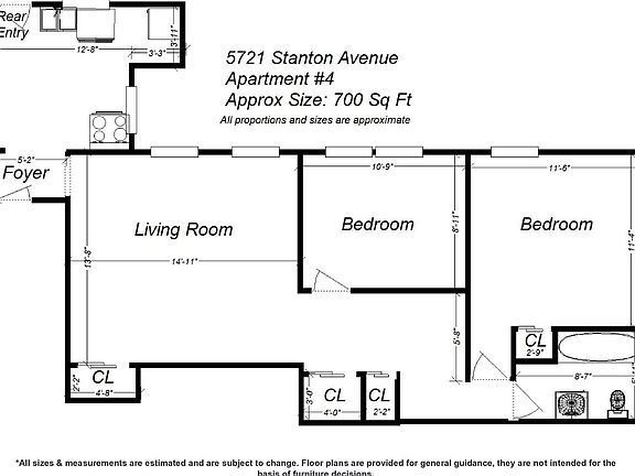 2nd image of 5721 Stanton Ave APT 4