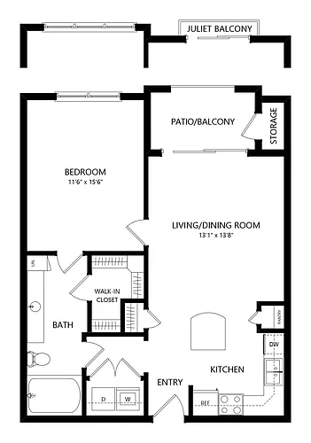 Floor plan B-A1S