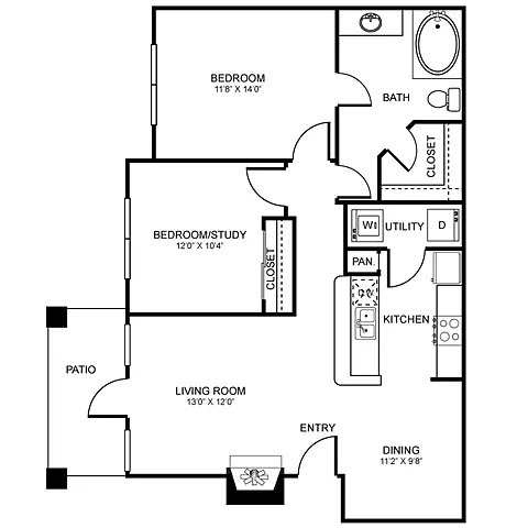Floor plan B2