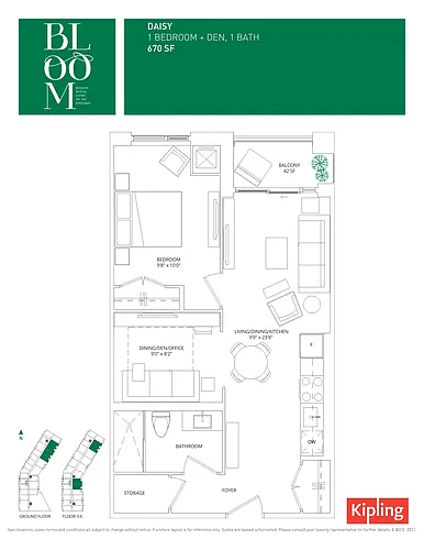 Floor plan 504
