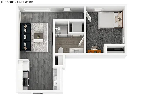 Floor plan W1x1