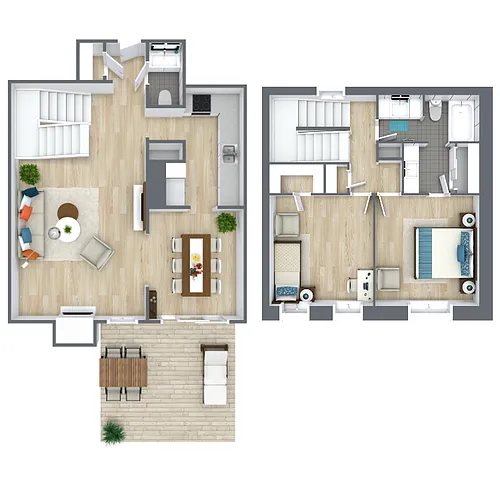 Floor plan B3