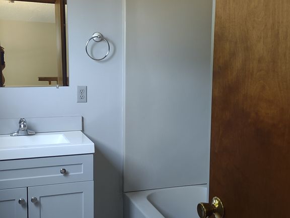 Full Standard tub second floor bath.