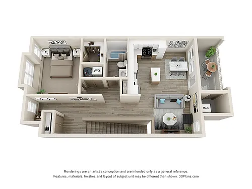 Floor plan 1B