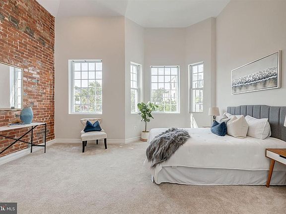 Top floor master suite with large walk-in closet and en-suite bathroom